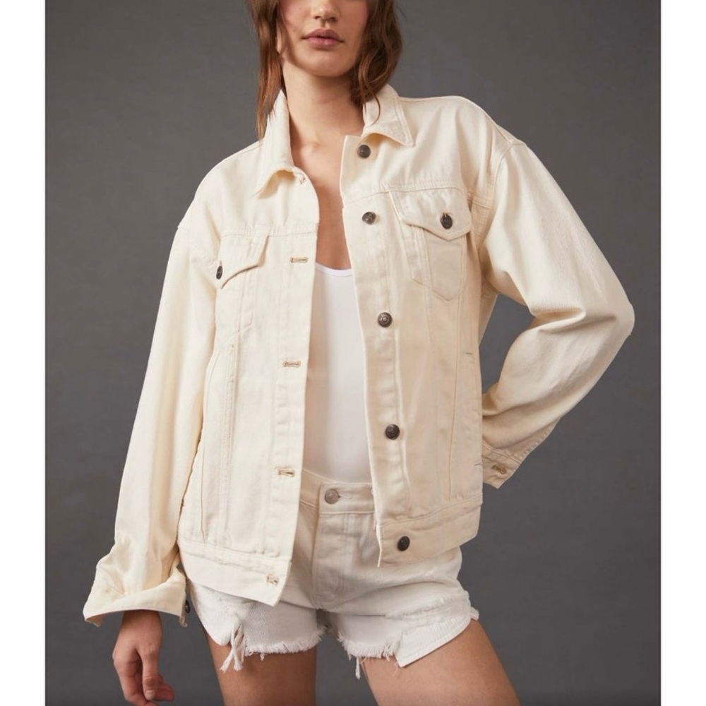 FREE PEOPLE JOLENE TRUCKER JACKET